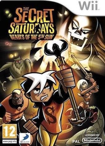 The Secret Saturdays Beasts of the 5th Sun (Wii Games), Spelcomputers en Games, Games | Nintendo Wii, Zo goed als nieuw, Ophalen of Verzenden