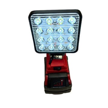 Led lamp bouwlamp 18V 1500 Lumen €15 pst 3 stuks €40.00, Verzenden, Nieuw