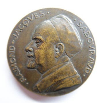 Frankrijk. Médaille en bronze Hôpital Saint-Louis.