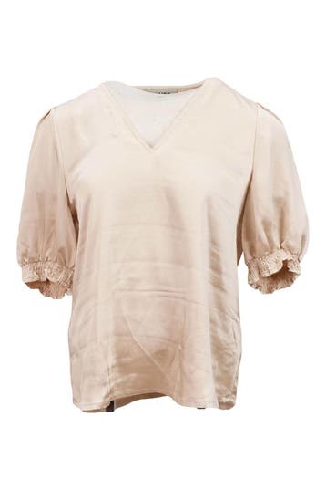Aaiko Blouse in maat XS Beige, Aaiko, Verzenden, Zo goed als nieuw, Beige