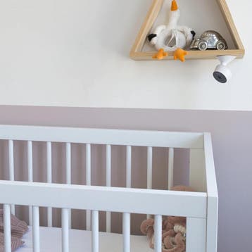 Babyfoon met Camera en App - Wit - SMARTBABY5 - Alecto, Verzenden, Zo goed als nieuw