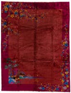 Handgeknoopte antieke Chinese tapijt – Art Deco - Tapijt -, Nieuw