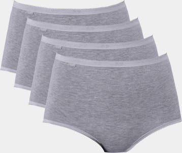 sloggi - Maat 42 - Basic+ Dames Maxi slip - 4-pack -, Kleding | Dames, Ondergoed en Lingerie, Verzenden