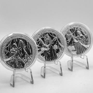 Duitsland. 5 Mark 2026 – Norns Complete Set: Urd, Verdandi &