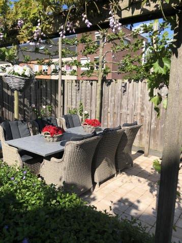 Darwin dining tuinstoel grijs, Ophalen of Verzenden, Nieuw, Wicker