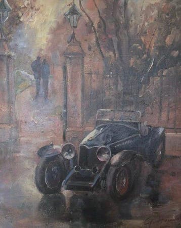 Attributed to Georges Hamel (1900-1972) - Automobile, Antiek en Kunst
