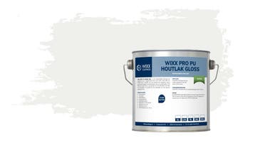 Wixx PRO PU Houtlak Gloss RAL 9016 | Verkeerswit 10L, Wit, Nieuw, Lak, Verzenden