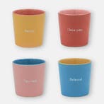 Kopjes Colorful Affection - 15% Korting - Cadeauverpakking, Huis en Inrichting, Keuken | Servies, Verzenden, Nieuw, Keramiek, Kop(pen) en/of Schotel(s)