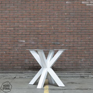 Stalen onderstel tafel - Double X leg - Nordstahl, Verzenden, Nieuw