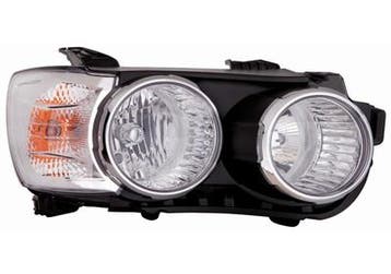 Chevrolet Aveo 2011+ Chroom Koplamp Rechts (Koplampen), Verzenden, Nieuw