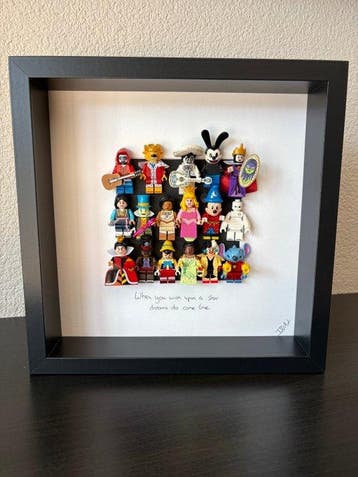 ISV Art - Framed Art - Lego Disney - Wish upon a star