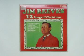 Jim Reeves - 12 Songs of Christmas (LP), Ophalen of Verzenden, Zo goed als nieuw
