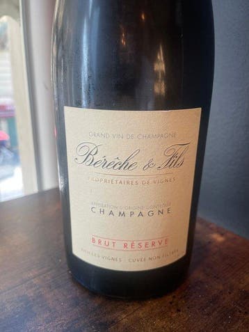Bérêche et Fils, Champagne brut riverse - Champagne Extra, Nieuw
