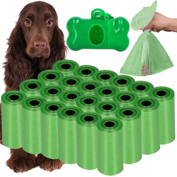 Poepzakjes - Voor Honden - Sterk - Groen - 24 Rollen - 432, Ophalen of Verzenden, Nieuw