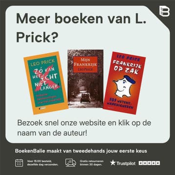 Mijn Frankrijk (midprice) 9789055154081 L. Prick, Boeken, Verzenden, Gelezen, L. Prick