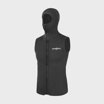 3mm Neopreen Duikvest met Capuchon - Mouwloos, Warm en Sneld, Verzenden, Nieuw