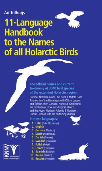 11-Language Handbook To The Names Of All Holarctic Birds, Ophalen of Verzenden, Nieuw, Ad Tolhuijs