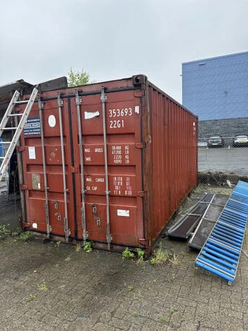 zeecontainer 20ft in goede staat (Opslag, Diverse), Verzenden