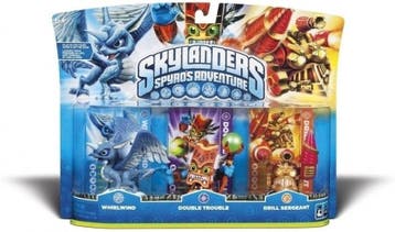 Skylanders Spyros Adventure: Triple Pack Double Trouble, Wh, Verzenden, Nieuw
