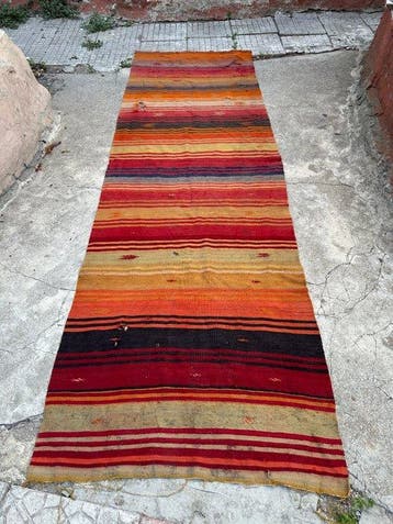Kelim - 100 cm - 315 cm - 315×100 Anatolische kilim, Nieuw