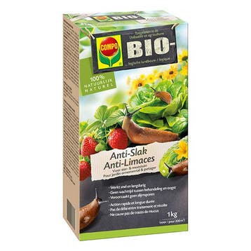 Slakkenkorrels | Compo | 1 kg (Natuurlijk, 200 m²), Verzenden, Nieuw