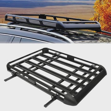 Universele Aluminium Dakdrager Bagagemand Zwart - 140/160x10, Verzenden, Nieuw
