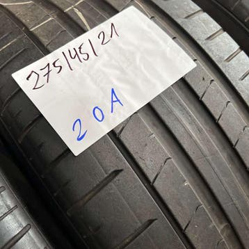 4 x Pirelli PZero 275-45-21 Zomerbanden 5,5mm, Gebruikt, 275 mm, Band(en), Personenwagen