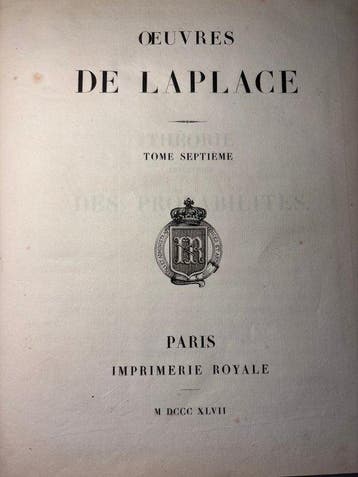 Pierre-Simon Laplace - Oeuvres de Laplace, Théorie