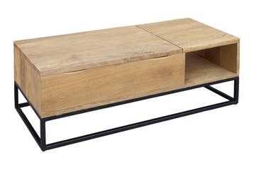 Salontafel MAKASSAR FUNCTION 110cm hoogte verstelbaar, Ophalen of Verzenden, Nieuw