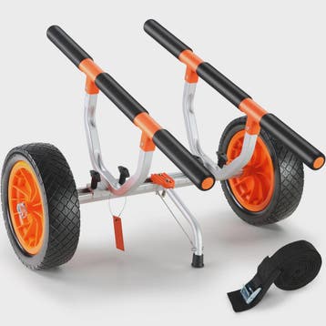 Robuuste Kayakkar met 12'' Banden - 204kg Draagvermogen, Ver, Verzenden, Nieuw