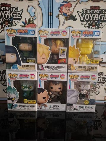 Funko - Funko Pop Coleção Naruto/Boruto (Vários modelos) -