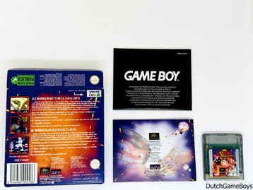 Gameboy Color - Worms Armageddon - FAH, Spelcomputers en Games, Verzenden, Gebruikt