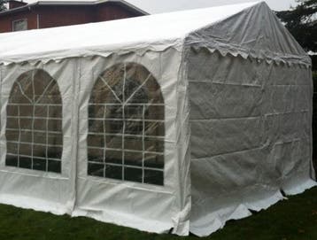 Premium Partytent PVC 3x3x2 mtr in Wit (3x3 meter), Verzenden, Nieuw, 2 meter of meer, Partytent