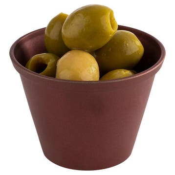GGM Gastro | (6 stuks) Dipschaaltje - RVS - 60ml - hoekig -, Verzenden, Nieuw, Kom(men)