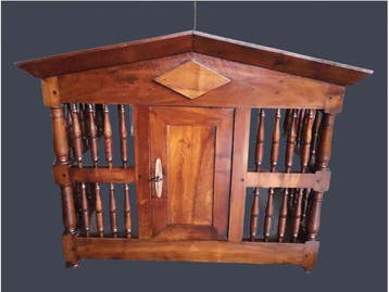 Broodmand - Hout - mobiele broodhouder
