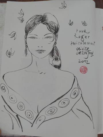 La Douceur de lEnfer + ex-libris + dédicace - C - 1 Album -, Nieuw