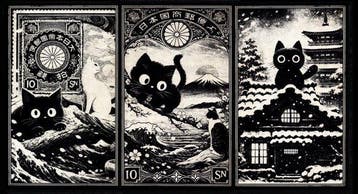 Æ (XX-XXI) - Set of 3 – “Jiji: Emblems of Fortune” (2026) –, Nieuw