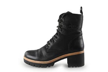 Panama Jack Veterboots in maat 38 Zwart, Verzenden, Zwart, Overige typen, Zo goed als nieuw