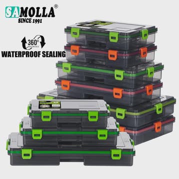 SAMOLLA Waterdichte Visgerei Opbergbox - Lure & Haken Contai, Watersport en Boten, Verzenden, Nieuw