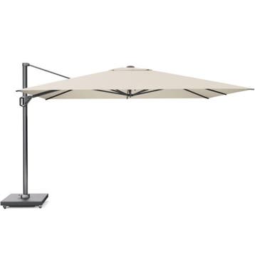 Challenger T1 premium zweefparasol 400x300 cm champagne, Ophalen of Verzenden, Nieuw