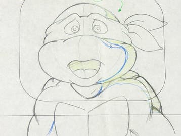 Murakami-Wolf-Swenson - originele animatietekening - Teenage, Nieuw in verpakking