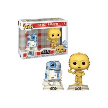 Funko Pop! Star Wars  Retro Reimagined  R2D2 and C3PO 2pack, Verzenden, Nieuw