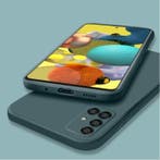 Samsung Galaxy A51 Square Silicone Hoesje - Zachte Matte, Verzenden, Nieuw