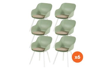 Set van 6 - Hartman Le Soleil Element dining armstoelen -, Verzenden, Nieuw, Overige materialen