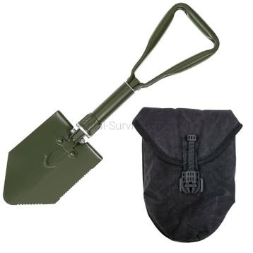 KL Landmacht Pioniersschep / veldschep 3-delig groot met..., Ophalen of Verzenden, Zo goed als nieuw