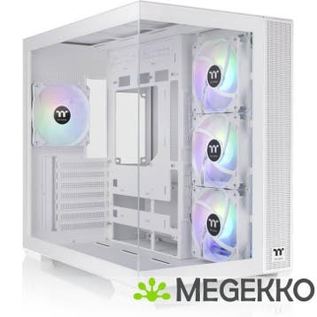 Thermaltake View 380 TG ARGB Snow Midi Tower Wit, Verzenden, Nieuw