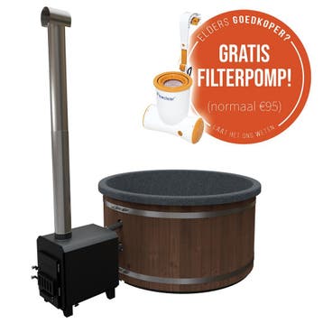 Hottub 176cm. 45kW Turbo kachel (4-5 pers.)Gratis filterpomp, Tuin en Terras, Zwembaden, Rond, Nieuw, Ophalen of Verzenden, Minder dan 200 cm