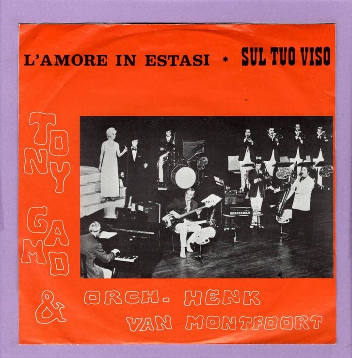 Tony Gamo, Orkest Henk Van Monfoort – L Amore In Estasi / S, Cd's en Dvd's, Vinyl Singles, Ophalen of Verzenden