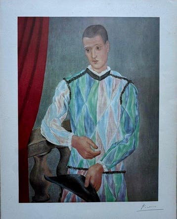 Pablo Picasso (1881-1973) - Arlequín