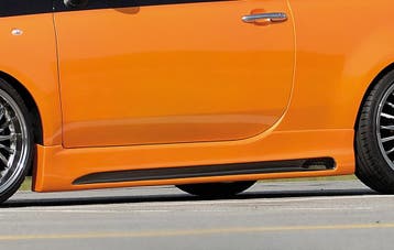 Rieger side skirt | 500 (312): 10.07- - 2-drs. | r stuk onge, Auto-onderdelen, Verzenden, Nieuw, Fiat